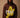 Brown Unisex Star Crew Neck
