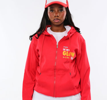 Red Unisex Hoodie - In My Glow Era