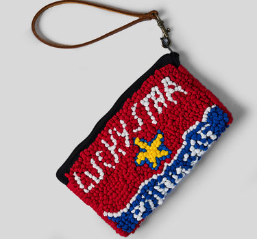 Mielie - Make-Up/Pencil Bag with leather strap