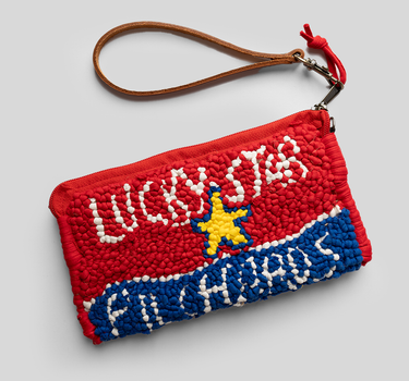 Mielie - Make-Up/Pencil Bag with leather strap